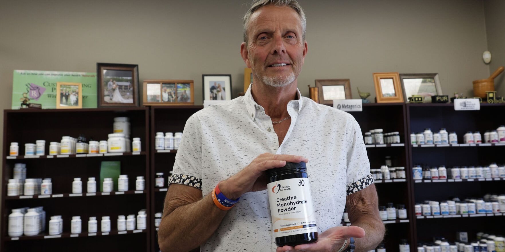 Get HealthyCreatinePharmacist Jeff Barton of Custom Dosing Pharmacy with stores in Crown Point and Valparaiso.